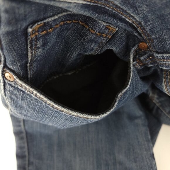 Mavi Women's 28/32 Molly Straight Mid Rise Blue Elasticized Jeans Traditional - Picture 4 of 13